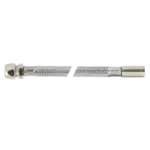 BONFIX RVS flex. aanlsuitleiding 50cm 10mm instk x 12knel