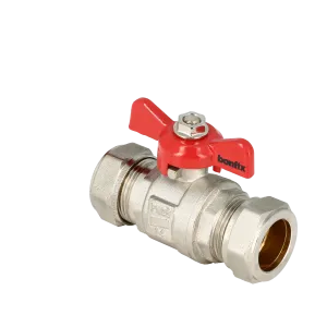 BONFIX Kogelkraan knel met vlindergreep