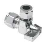 BONFIX Minikogelkraan haaks knel 10x10 (chromen knop)